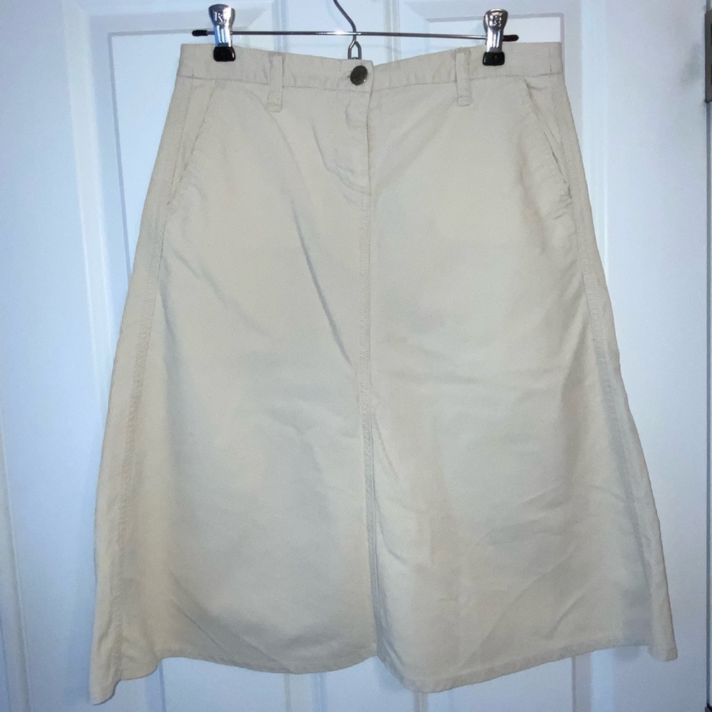 J crew corduroy  skirt